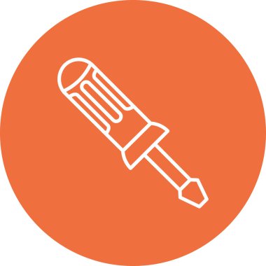 tornavida ikonu vektör çizimi