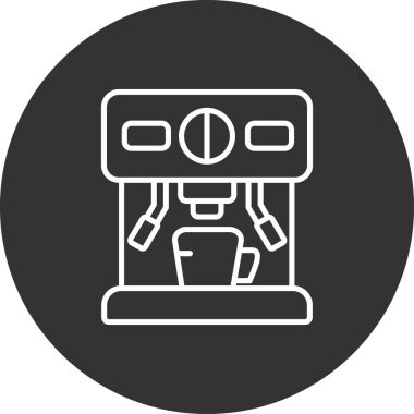 robot. Web simgesi basit illüstrasyon