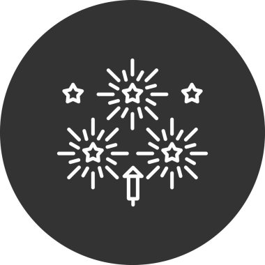 Yılbaşı simgesinin vektör illüstrasyonu