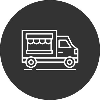 Gıda simgesinin vektör illüstrasyonu