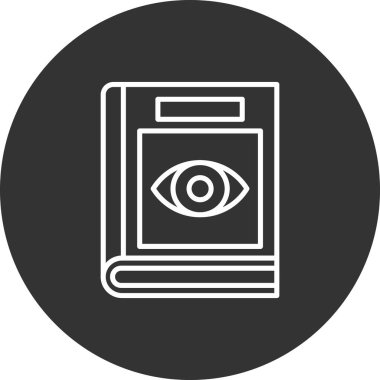 Göz simgesi, vektör illüstrasyonu