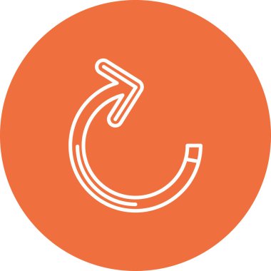 Modern simgenin vektör illüstrasyonu