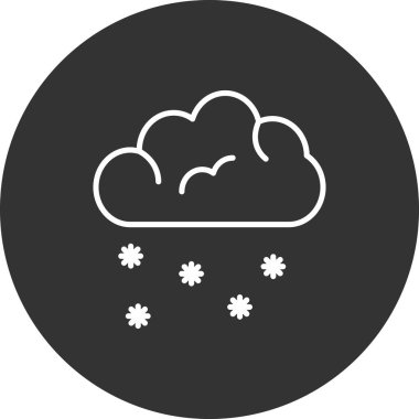 vektör Bulut simgesi illüstrasyonu