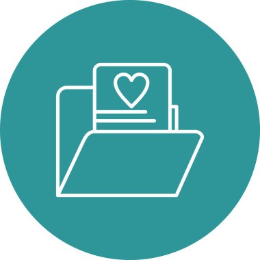 Eşsiz Vektör Satırı Simgesi