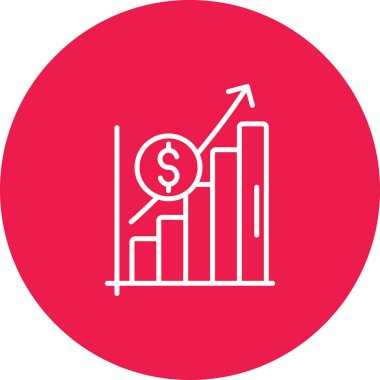 Grafik. Web simgesi basit illüstrasyon