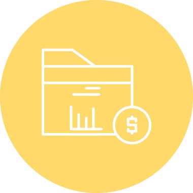 Dosya. Web simgesi basit illüstrasyon