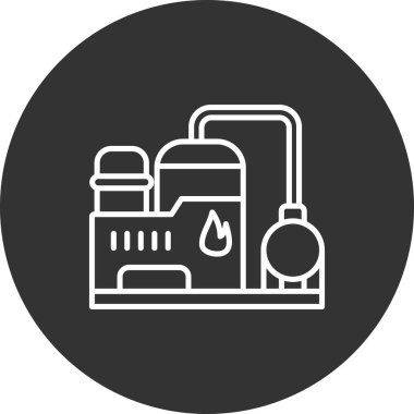 vector fire icon illustration