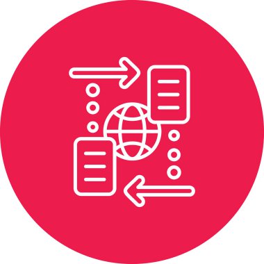 seo modern simgesinin vektör illüstrasyonu