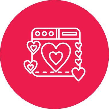 seo modern simgesinin vektör illüstrasyonu