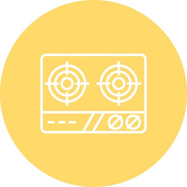 Modern simgenin vektör illüstrasyonu