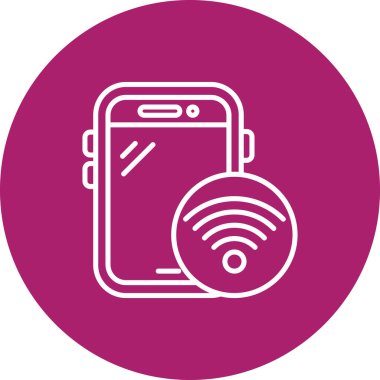 vektör telefon simgesi çizimi