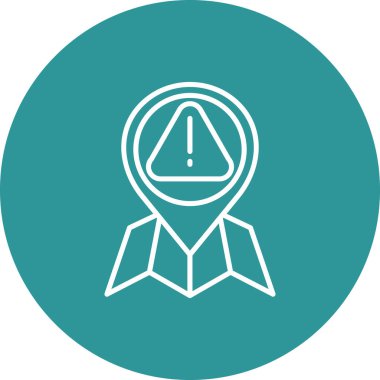 Modern simgenin vektör illüstrasyonu