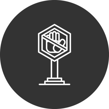 Modern b 'nin vektör illüstrasyonu eksik simgesi