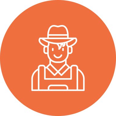 Çiftçi çiftçi ikonu