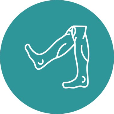 Modern siluetin vektör çizimi