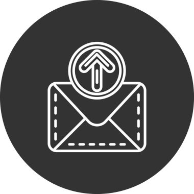 e- posta simgesi vektör illüstrasyonu