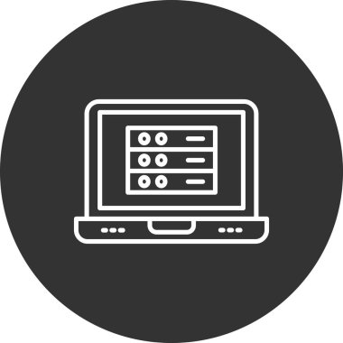 seo modern simgesinin vektör illüstrasyonu