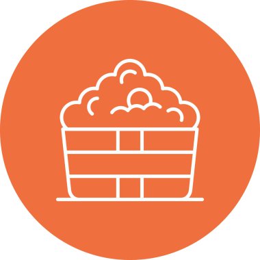 Gıda simgesinin vektör illüstrasyonu