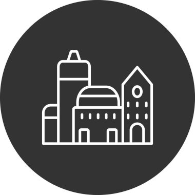 şehir binaları vektör illüstrasyonu