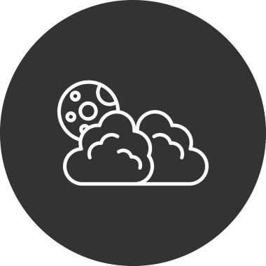 vektör Bulut simgesi illüstrasyonu