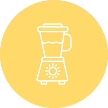 Modern kahve ikonunun vektör illüstrasyonu