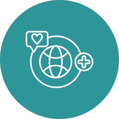 Vektör Genel Ağ simgesi