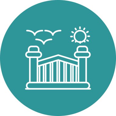 vektör oluşturma ve inşa simgesi