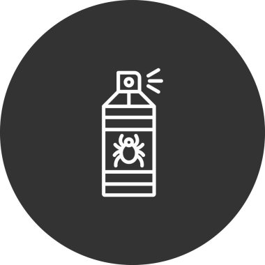 Gaz tankı simgesinin vektör illüstrasyonu