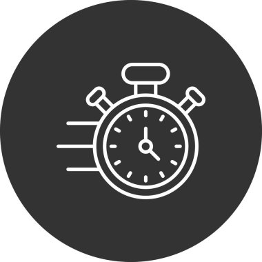 Saat vektör simgesi, saat zamanının basit vektör gösterimi