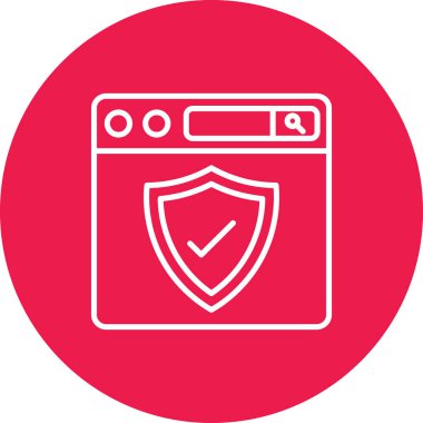 seo modern simgesinin vektör illüstrasyonu