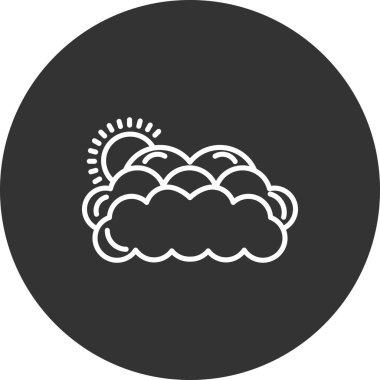 Hava simgesinin vektör illüstrasyonu