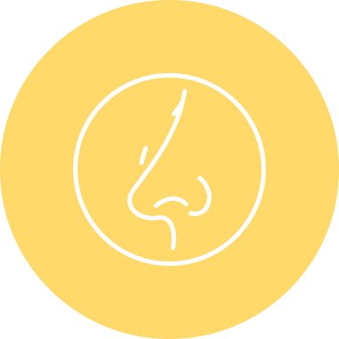 güzel kadın baş vektör simgesi