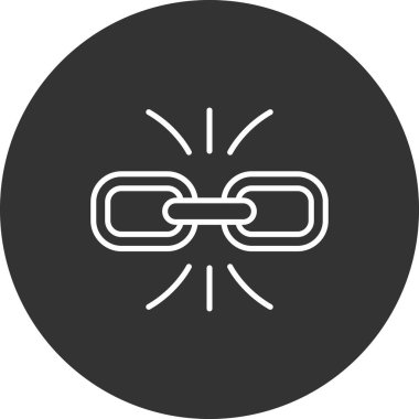 Modern bir simgenin vektör illüstrasyonu