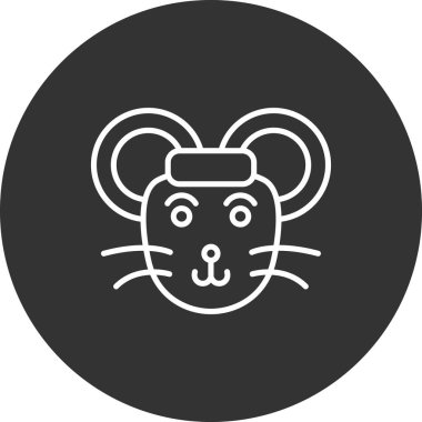 Fare simgesi vektör çizimi