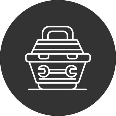 Alışveriş sepeti ikonu vektör illüstrasyonu