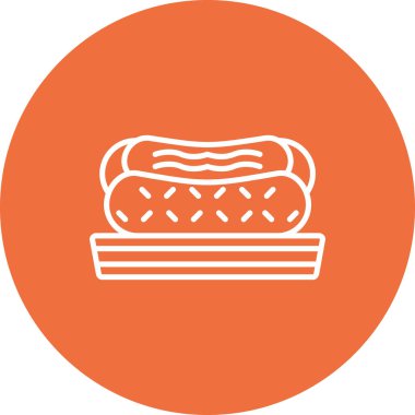 Modern simgenin vektör illüstrasyonu