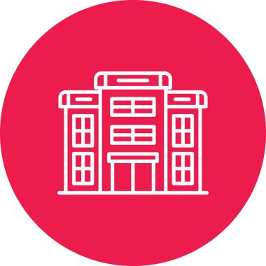 Modern simgenin vektör illüstrasyonu