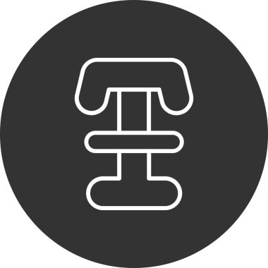 Bir b eksikliği simgesinin vektör çizimi