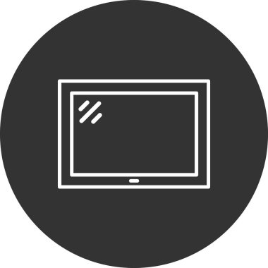 bilgisayar simgesi vektör illüstrasyonu