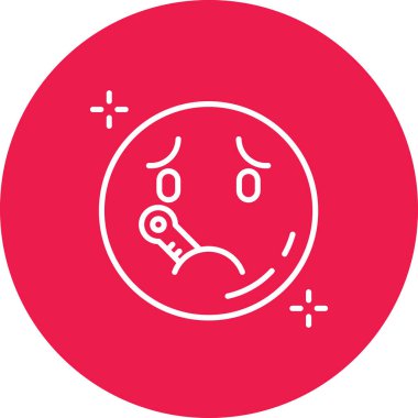 emoji simgesi vektör illüstrasyonu