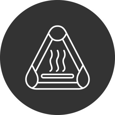 Modern simgenin vektör illüstrasyonu