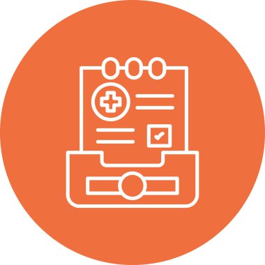 tıbbi simge vektör illüstrasyonu