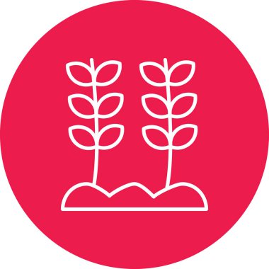 Bir çiçeğin vektör illüstrasyonu