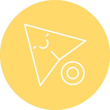 Ok. Web simgesi basit illüstrasyon