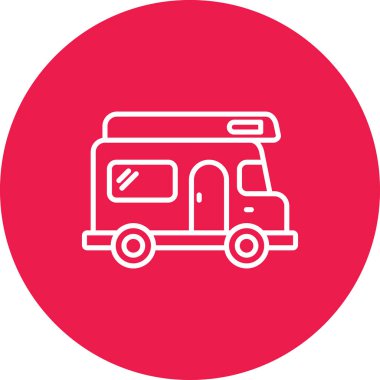 ambulans simgesi vektör illüstrasyonu