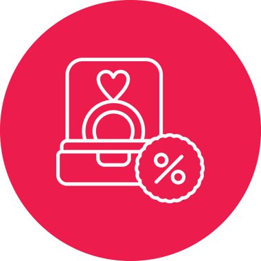 indirimli etiket simgesi, vektör illüstrasyonu