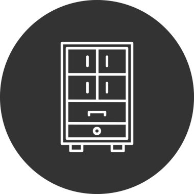 Seo simgesinin vektör illüstrasyonu