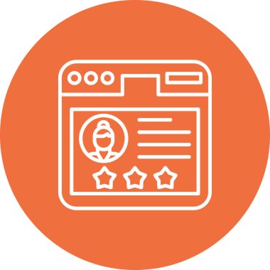 Vektör belgesi Simge illüstrasyonu