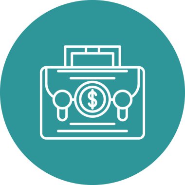 Modern simgenin vektör illüstrasyonu