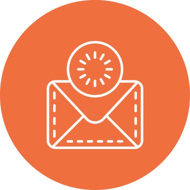 e- posta simgesi vektör illüstrasyonu